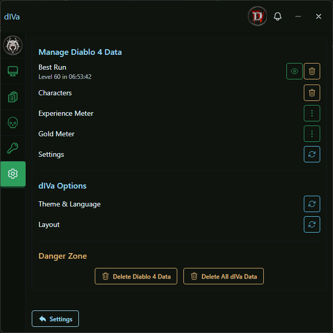 Manage Data